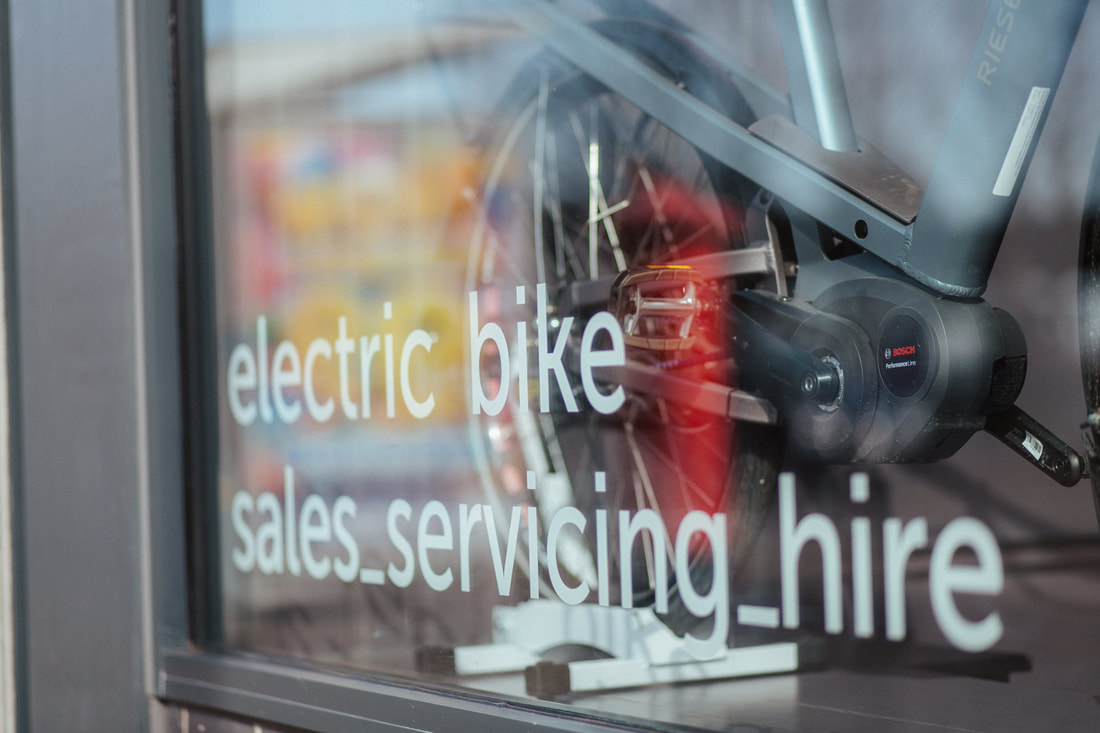 Electric bike sales and servicing in Glasgow, Scotland.